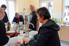 ...Andrea erfreute uns immer mal wieder mit Geschichten ihrer vergangenen Arbeit und Erlebnisse im Krugpark